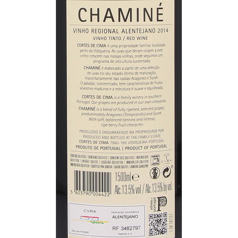  - Chaminé Red Wine 1.5L (2)
