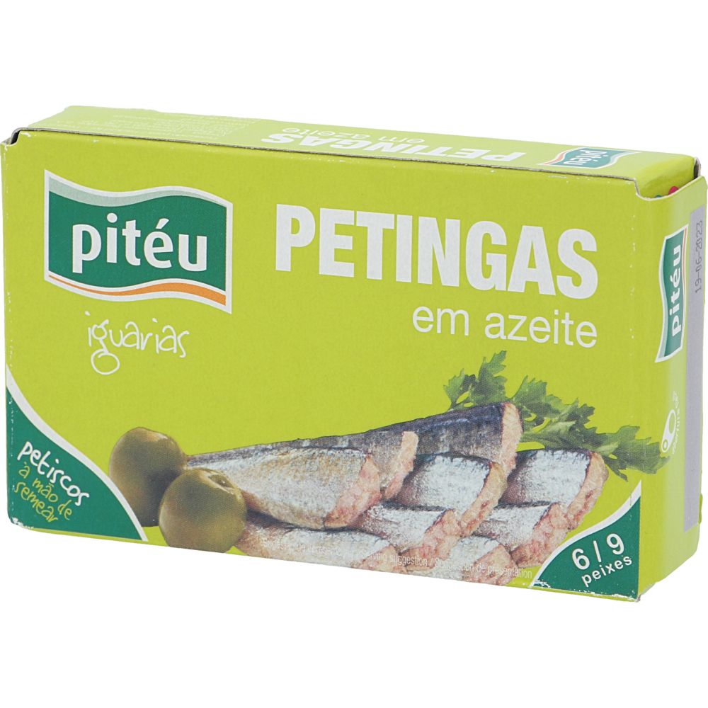  - Pitéu Small Sardines in Olive Oil 65 g (1)