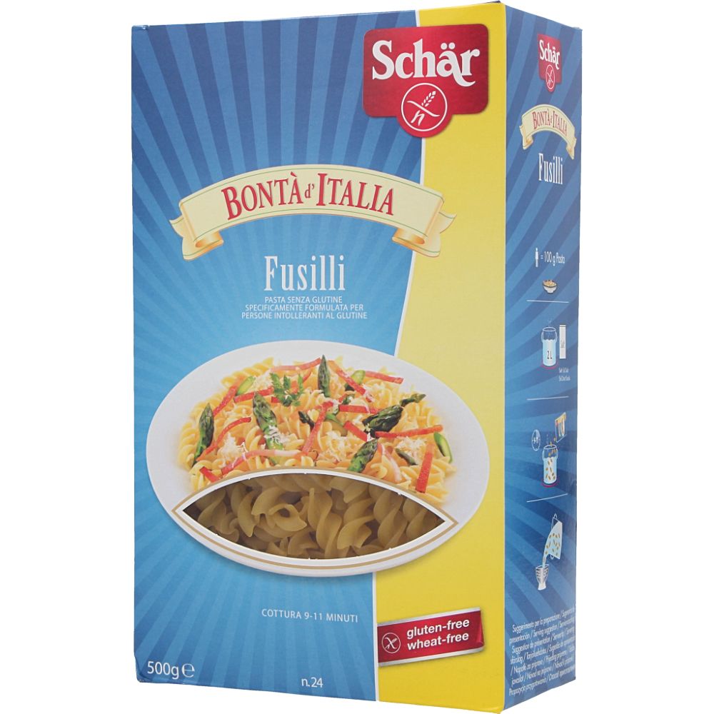  - Schär Gluten Free Fusilli Pasta 250g (1)