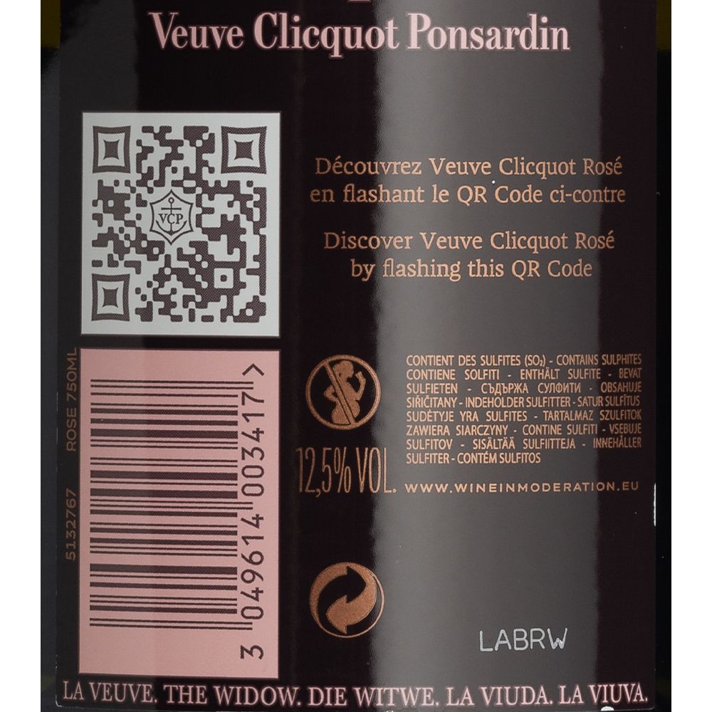  - Veuve Clicquot Rosé Champagne 75cl (2)