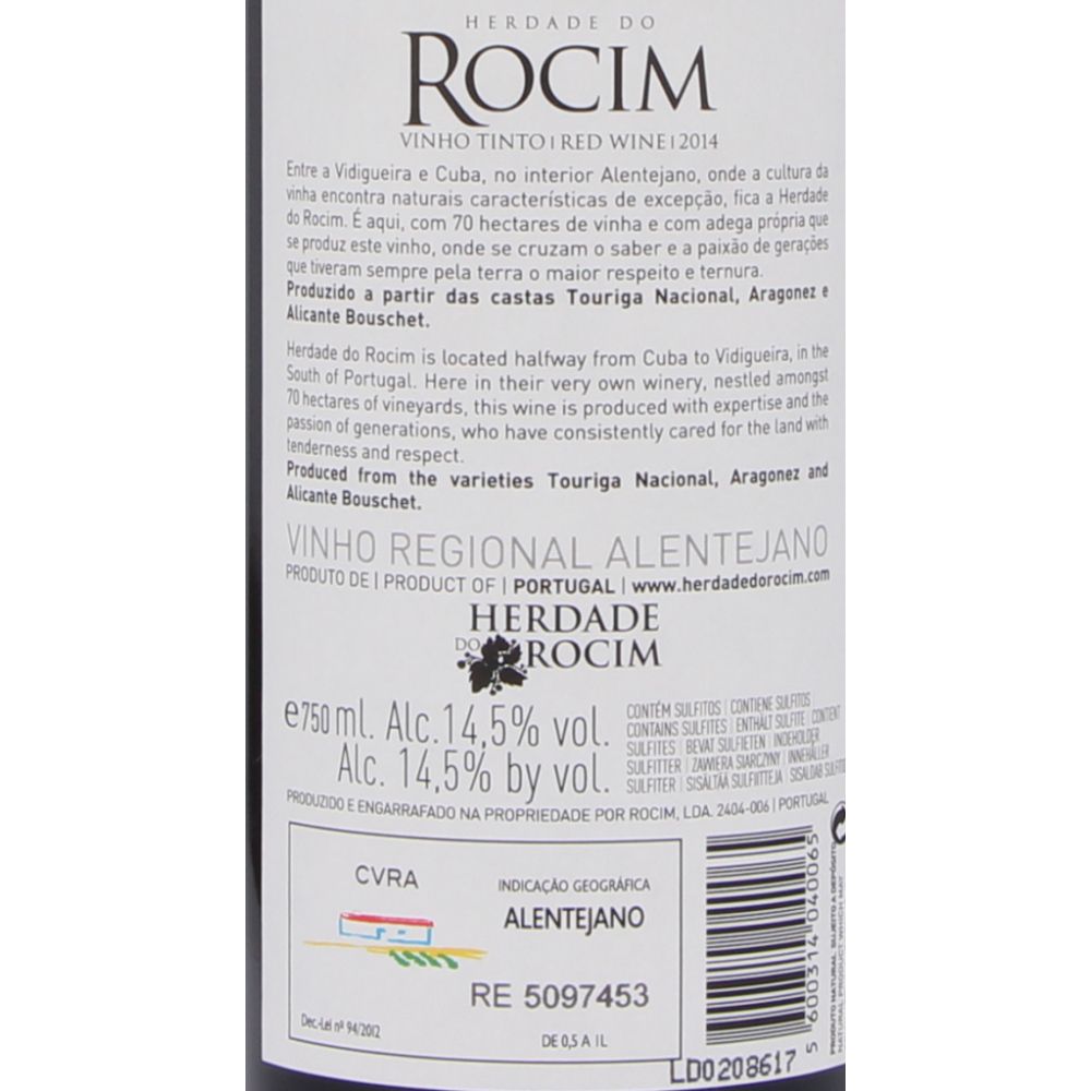  - Vinho Rocim Tinto 75cl (2)