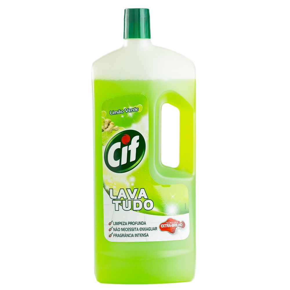  - Detergente Cif Líquido Limão Verde 1.4L (1)