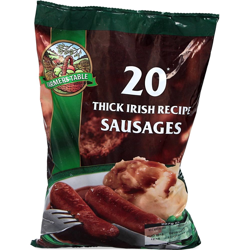  - Irish Pork Sausage 907g (1)