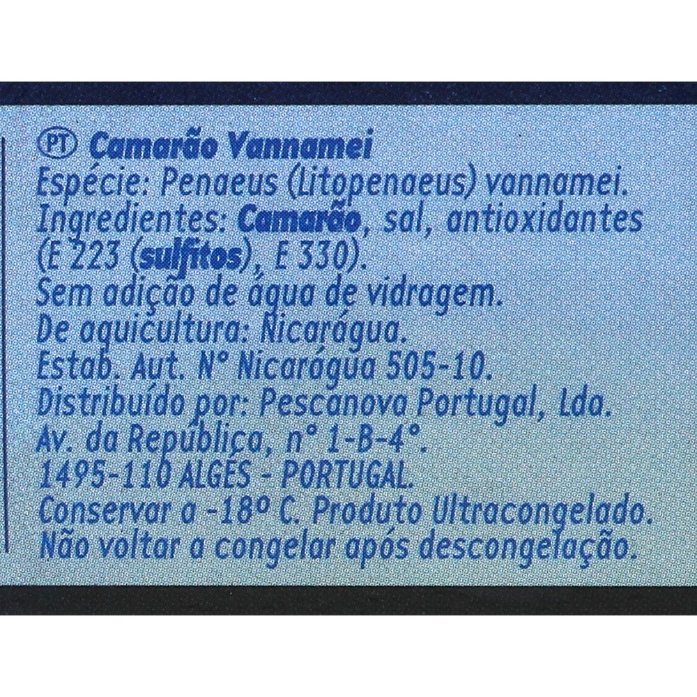  - Camarão Pescanova Vannamei 24/40 800 g (2)