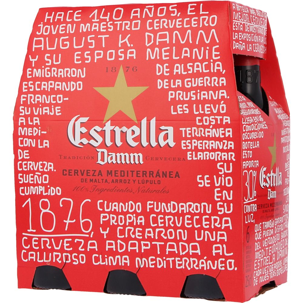  - Damm Estrella Beer 6 x 25cl (1)