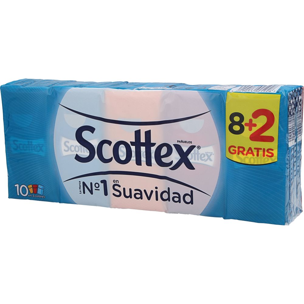  - Scottex White Paper Tissues 8un + Offer