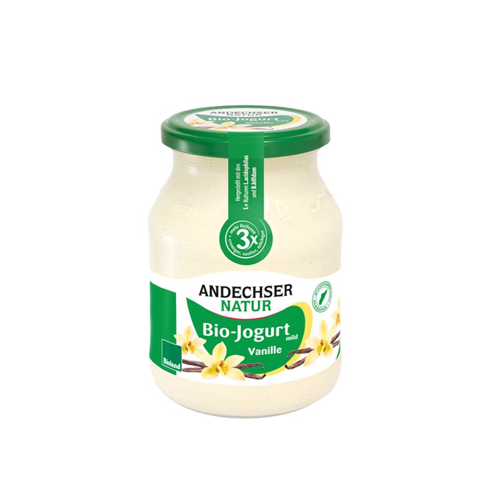 - Andechser Organic Vanilla Yoghurt 3.7% 500g (1)