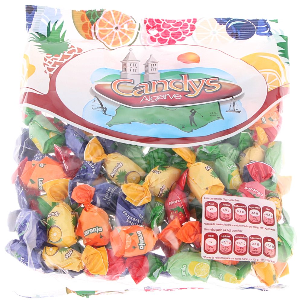  - Rebuçados Candys Frutos Recheados 500g (1)