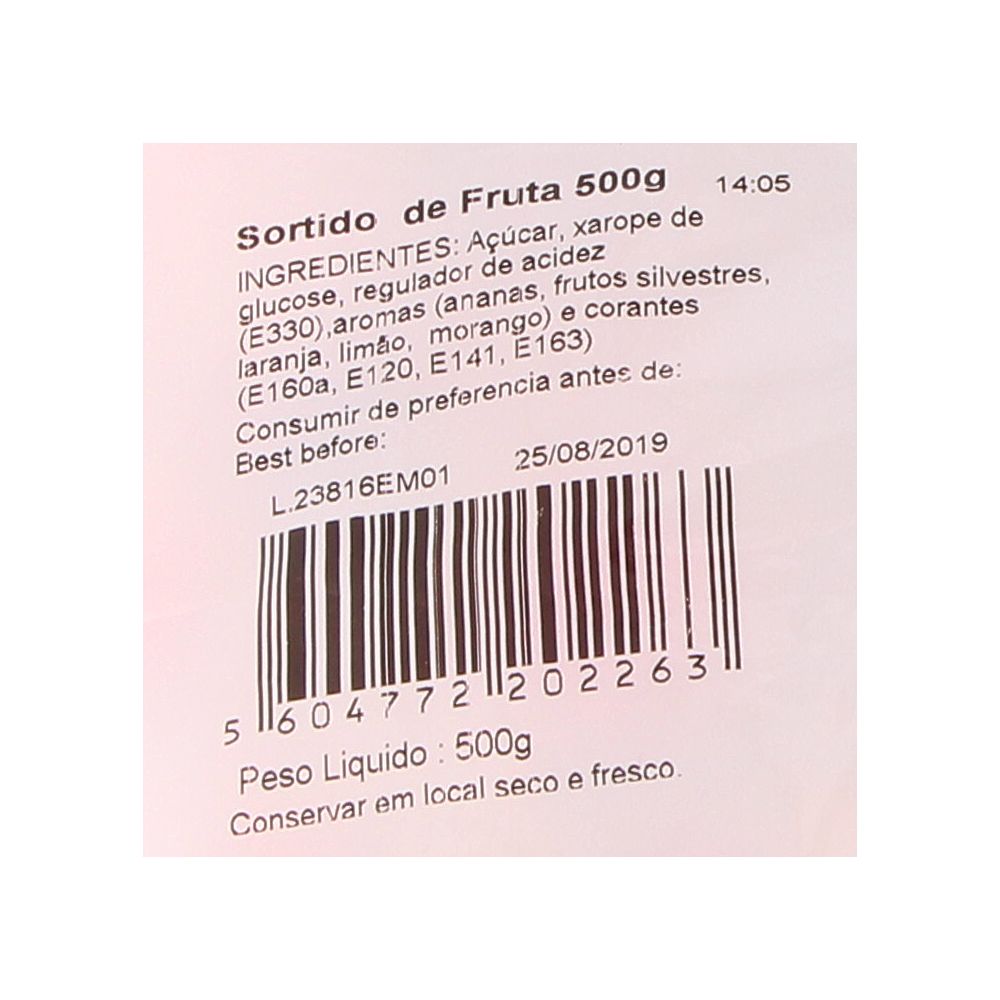  - Rebuçados Candys Sortido Fruta 500g (2)