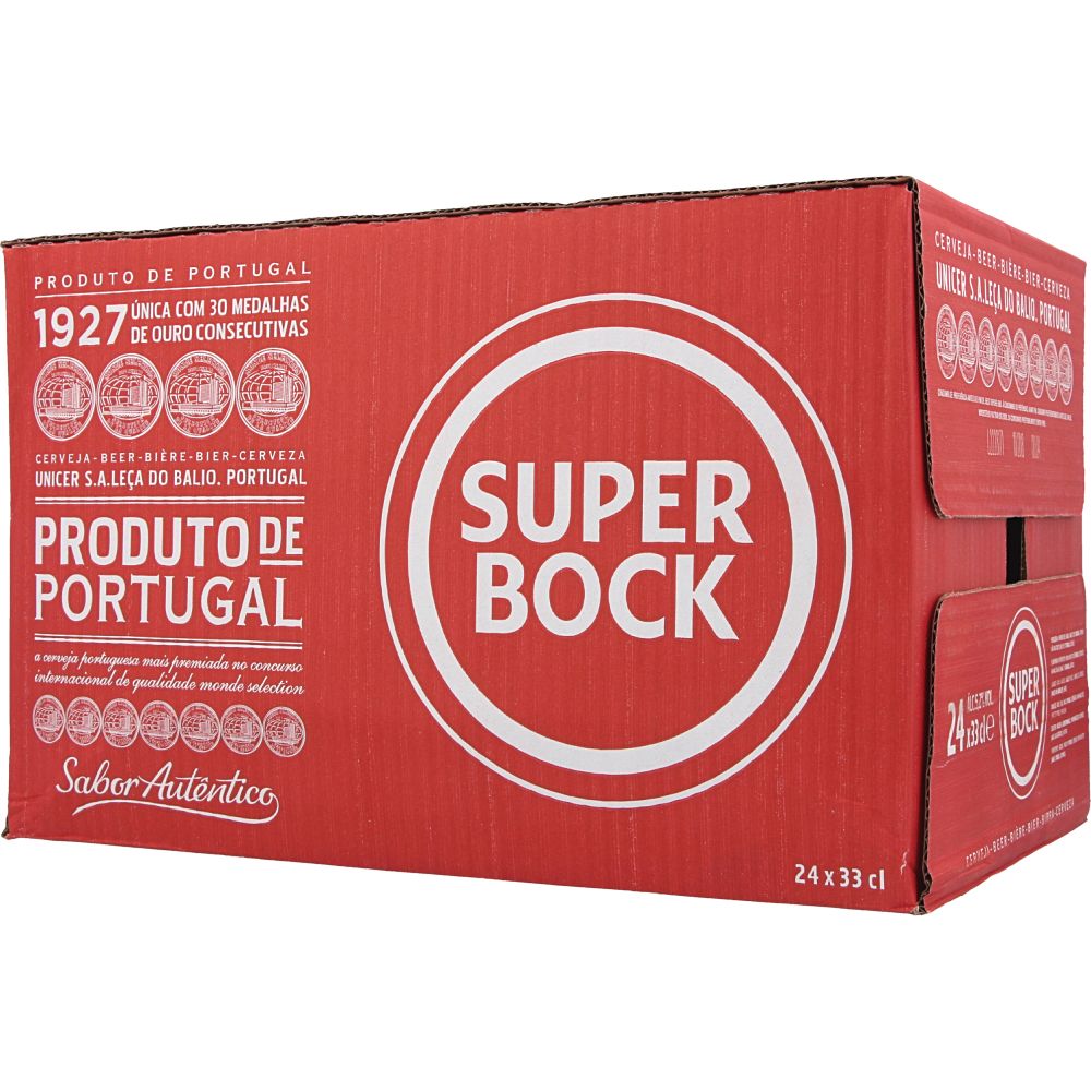  - Super Bock Beer Economic Pack 24 x 33cl
