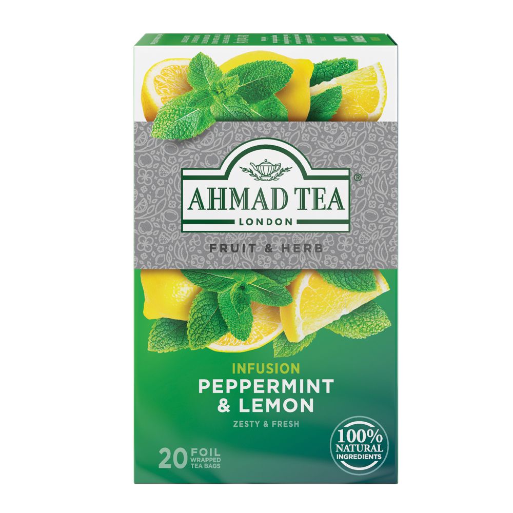  - Ahmad Mint & Lemon Tea 20 Sachets = 30g (1)