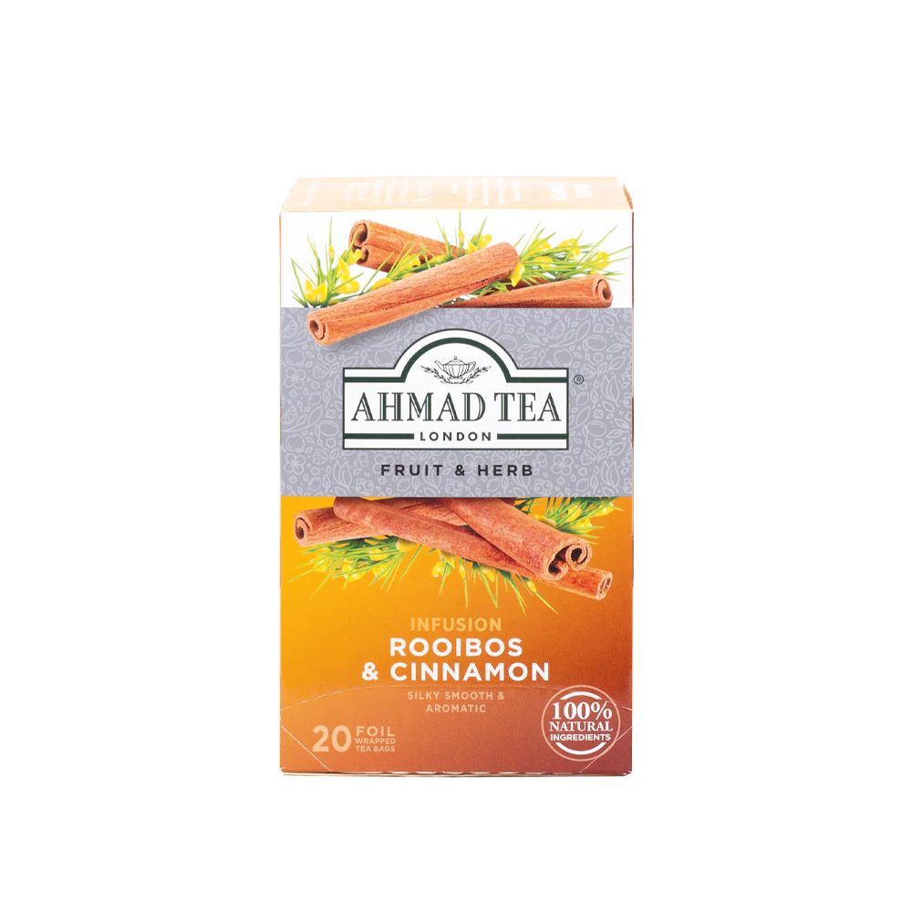  - Ahmad Tea Rooibos & Cinnamon Tea 20 Bags (1)