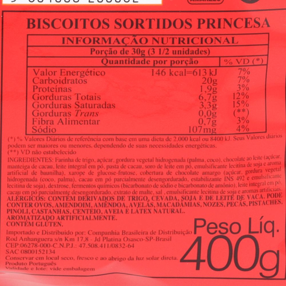  - Vieira Castro Princesa Biscuit Assortment 300g (2)