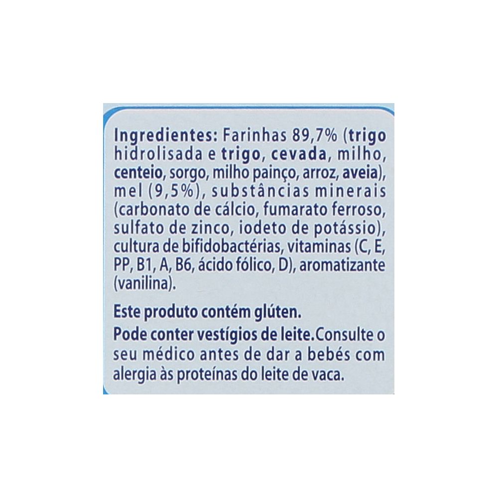  - Farinha Láctea Cerelac 8 Cereais Mel 0% Açúcar 250g (3)