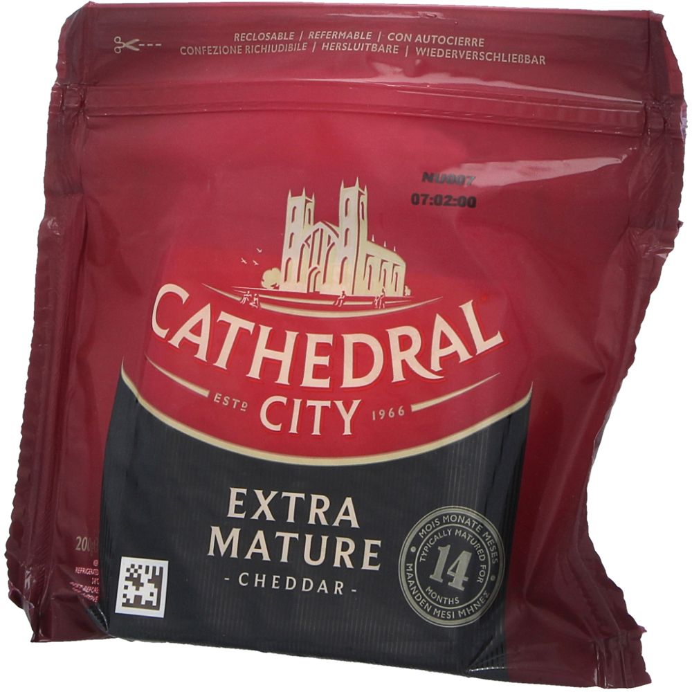  - Cathedral City Extra Mature Cheddar Cheese 200g