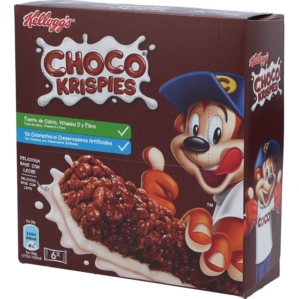  - Kellogg´s Choco Krispies Cereal Bar 6 x 20g (1)