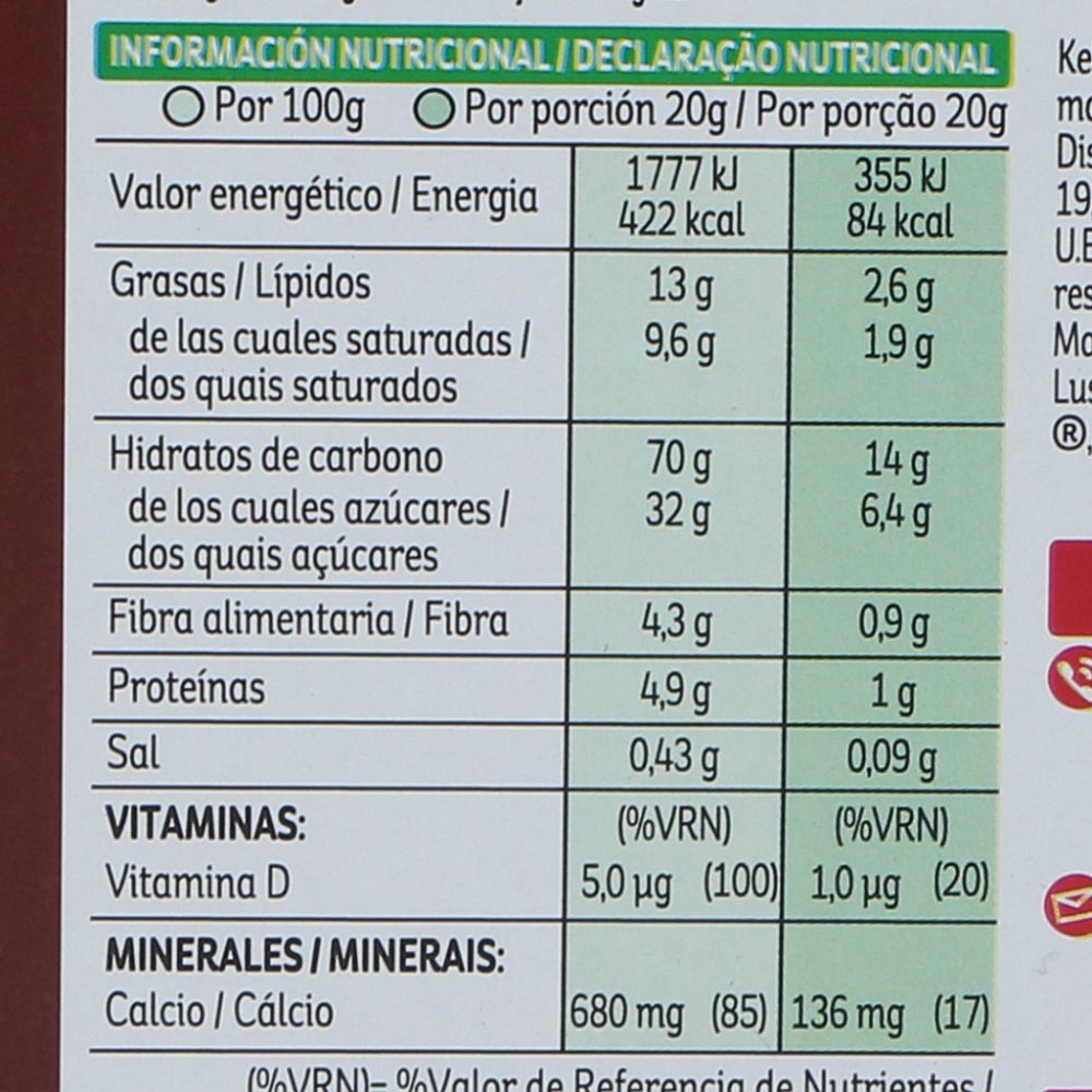  - Barra Cereais Kellogg`s Choco Krispies 6 x 20 g (2)