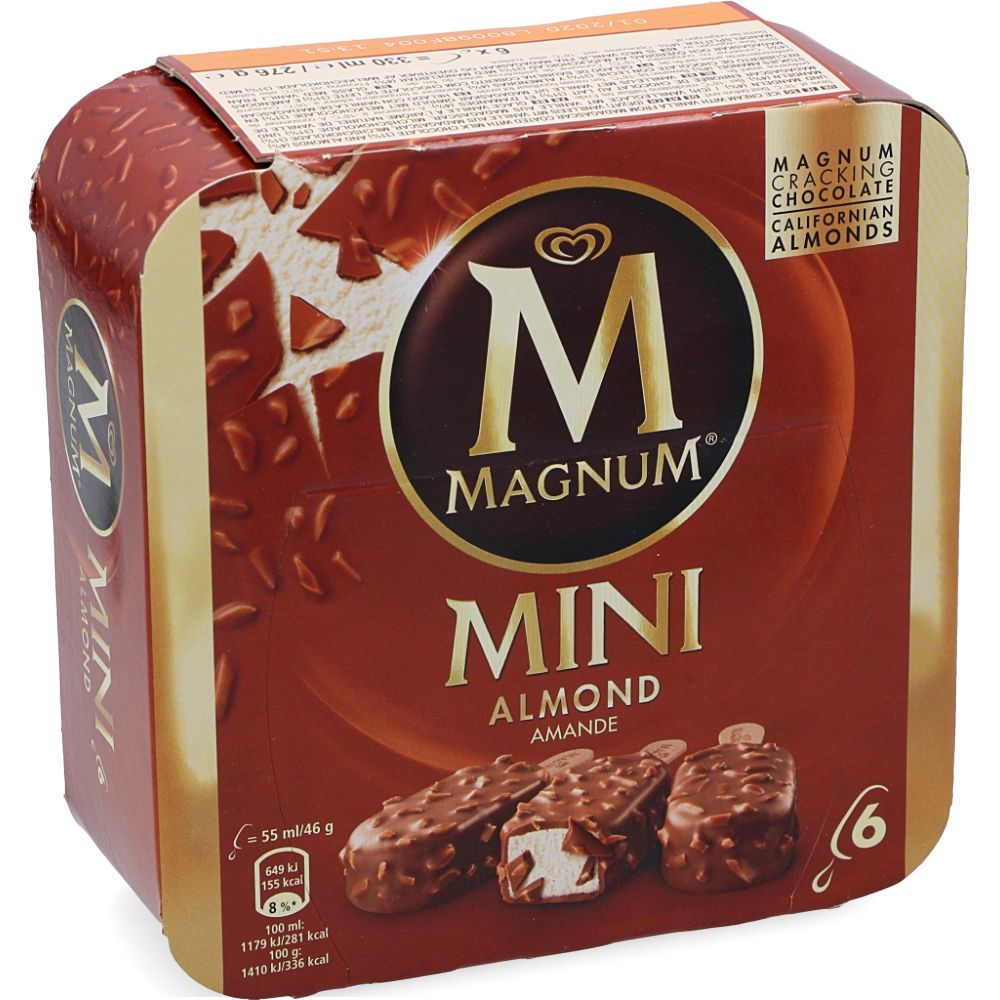  - Magnum Almond Mini Ice Cream 6un=300g (1)