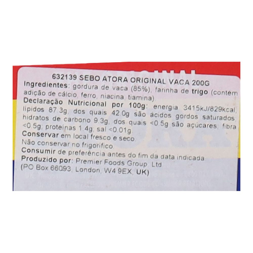  - Sebo Vaca Atora Original 200g (2)