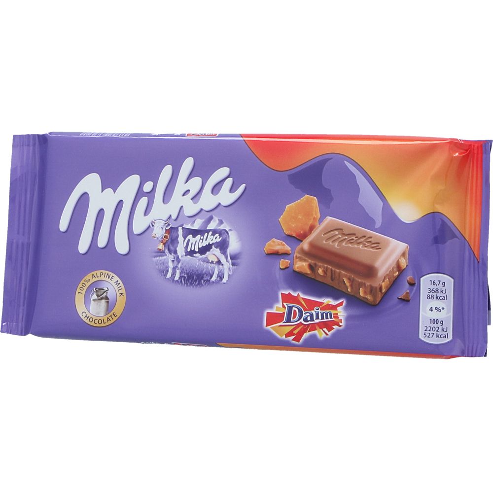 - Milka Chocolate w/ Daim 100g (1)