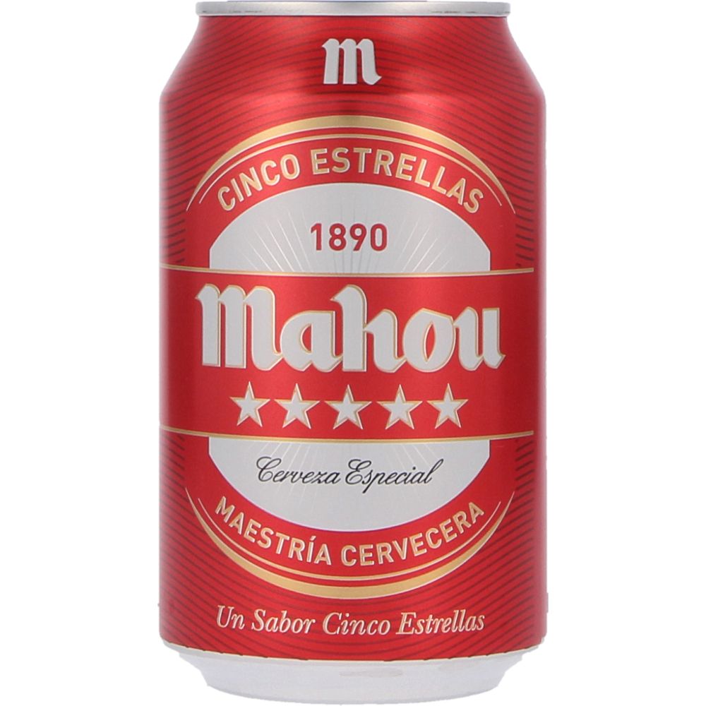  - Mahou 5 Estrelas Beer Can 33cl (1)
