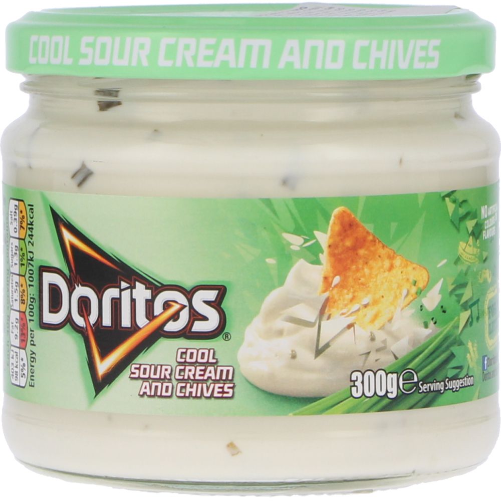  - Doritos Sour Cream & Onion Dip 300g (1)