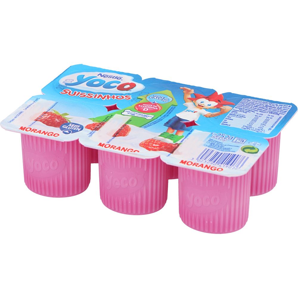  - Yoco Suissinho Strawberry Yogurt 6 x 42g (1)