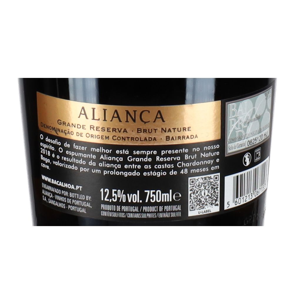  - Aliança Vintage Brut Grande Reserva Sparkling Wine 75cl (2)