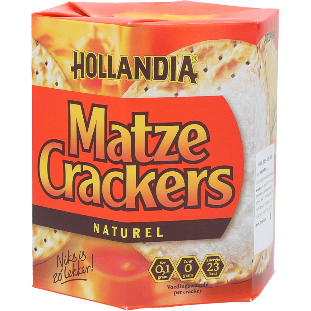  - Hollandia Plain Matze Crackers 100g (1)