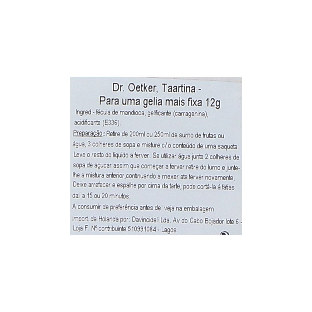  - Dr. Oetker Taartina Glaze Powder 60 g (2)