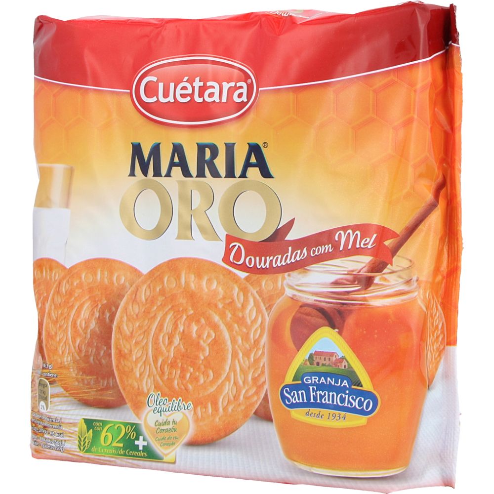  - Cuétara Maria Oro Biscuits w/ Honey 600 g (1)