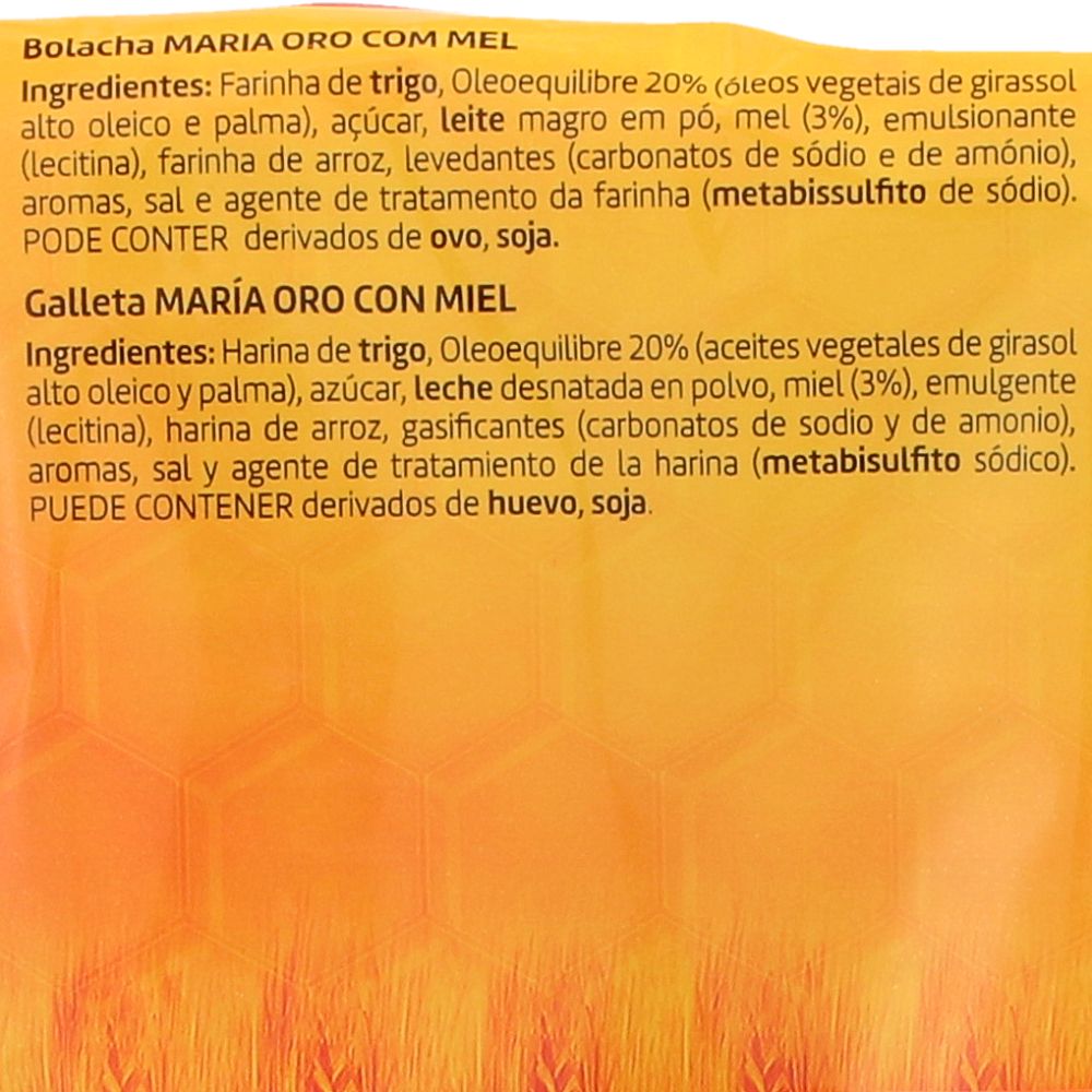  - Cuétara Maria Oro Biscuits w/ Honey 600 g (3)