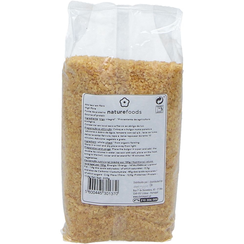  - Naturefoods Organic Coarse Bulgur Wheat 500g (2)