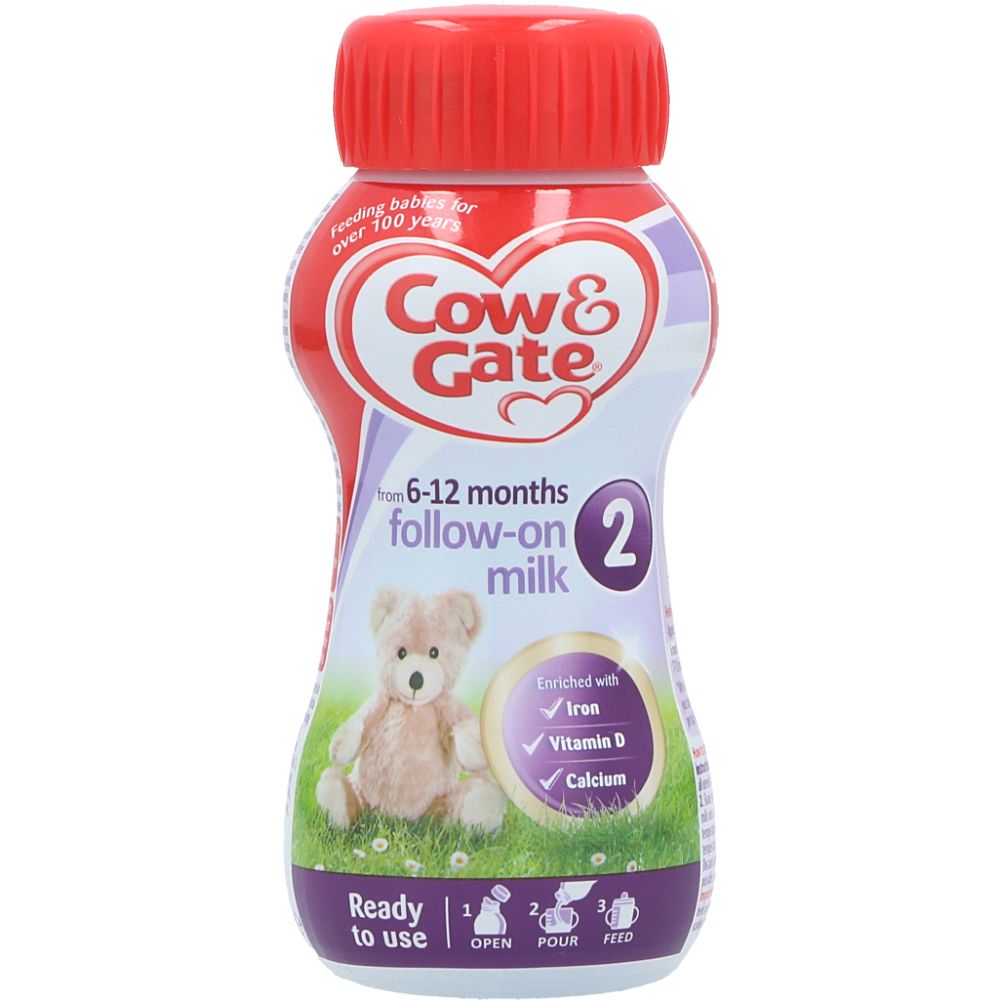  - Cow & Gate 3 6+ Months Milk 200mL (1)