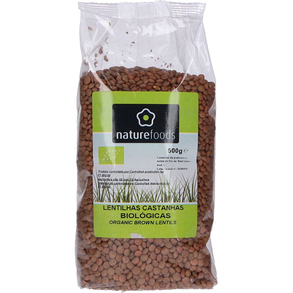  - NatureFoods Organic Brown Lentils 500g (1)
