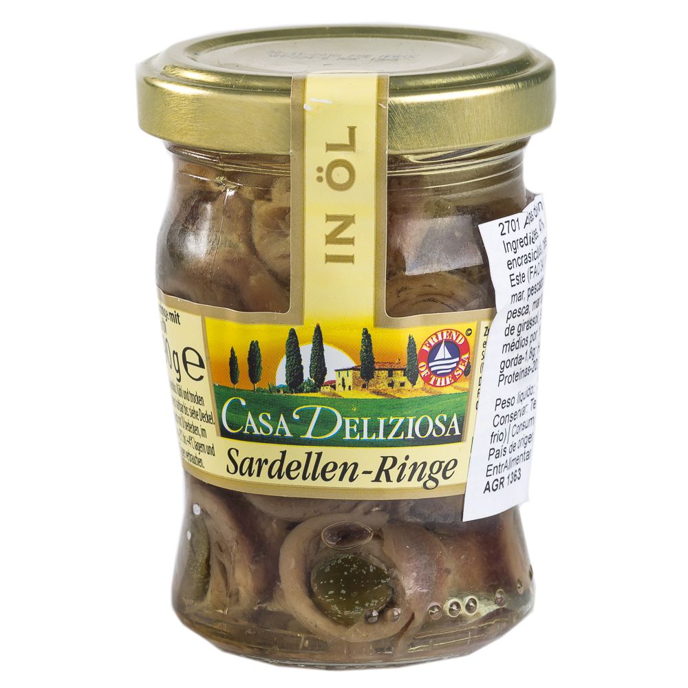  - Casa Deliziosa Rolled Anchovy Fillets 50 g (1)