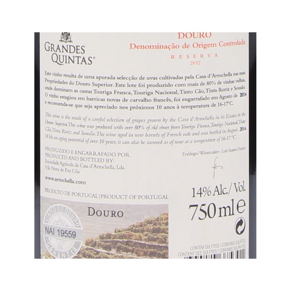  - Grandes Quintas Reserva Red Wine 2014 75cl (2)