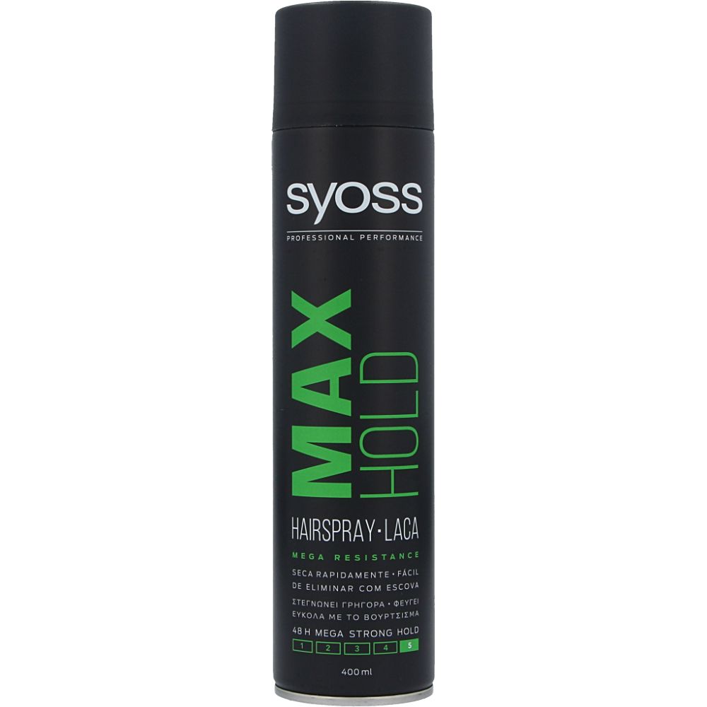  - Syoss Max Fix Hairspray 400mL (1)