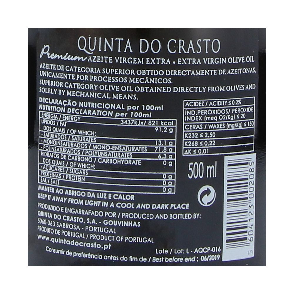  - Azeite Quinta Crasto Virgem Extra 500 mL (2)
