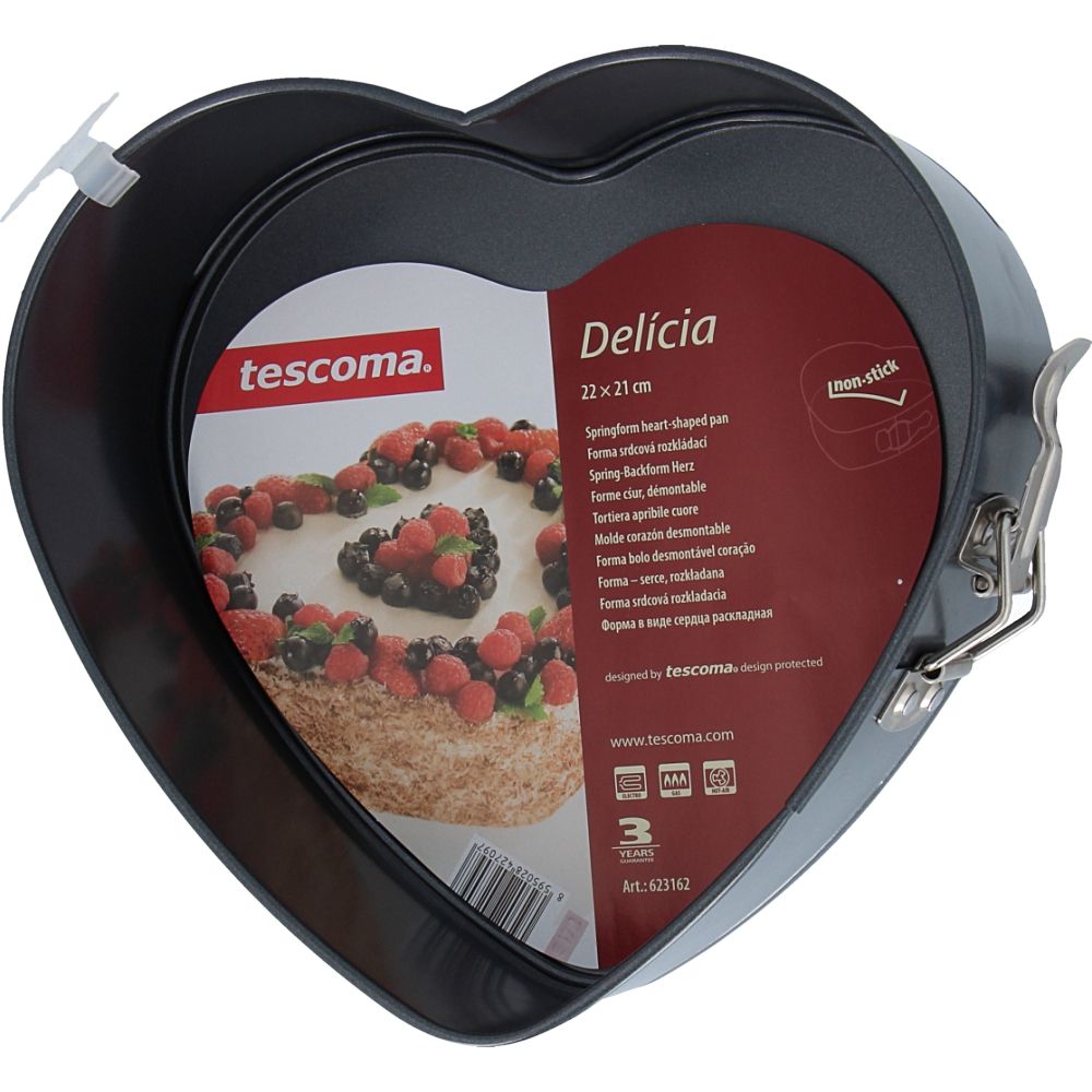  - Tescoma Delicia Heart Springform Cake Tin 22 cm pc (1)