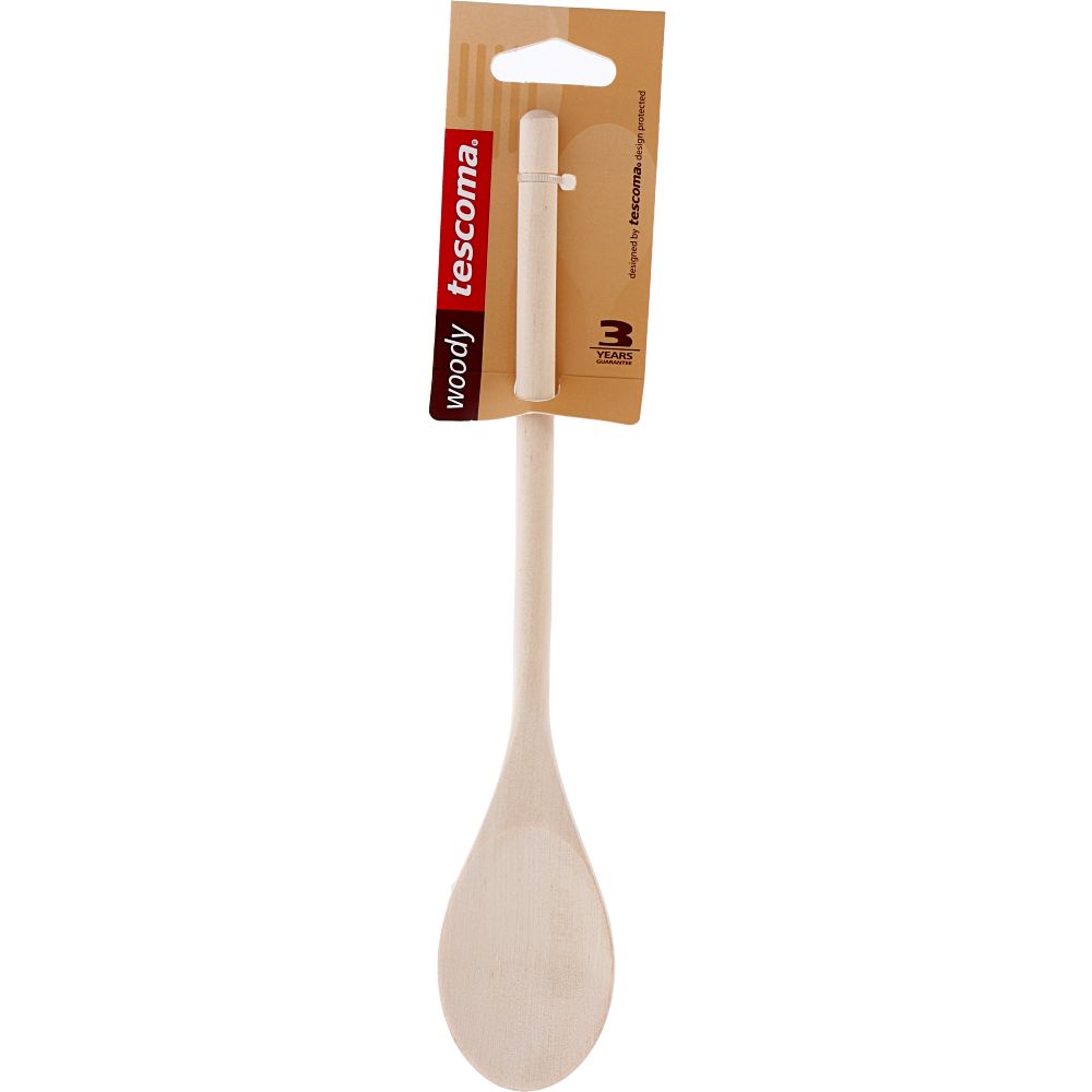  - Tescoma Oval Wooden Spoon 25 cm (1)
