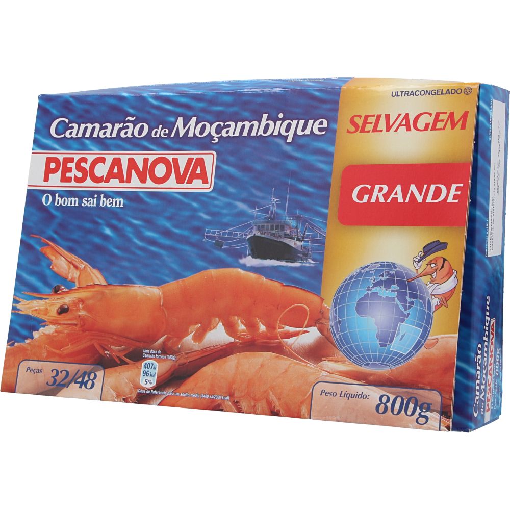  - Camarão Moçambique 32/48 Pescanova 800g (1)