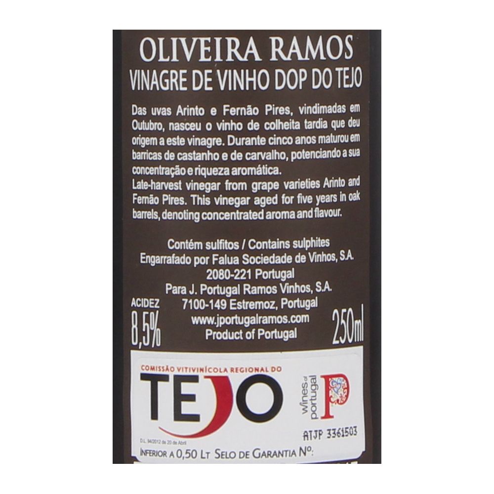  - Oliveira Ramos Wine Vinegar 250 ml (2)