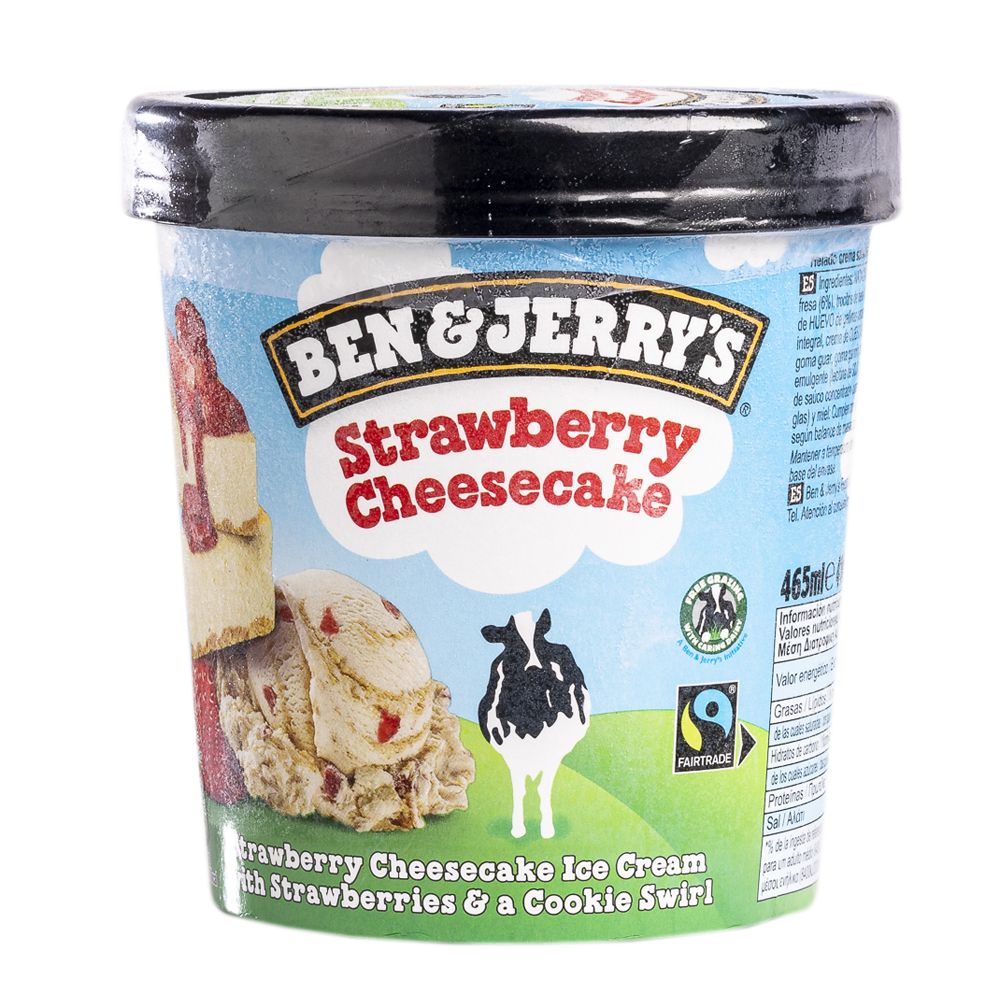  - Ben & Jerry`s Stawberry Cheesecake Ice Cream 465ml (1)
