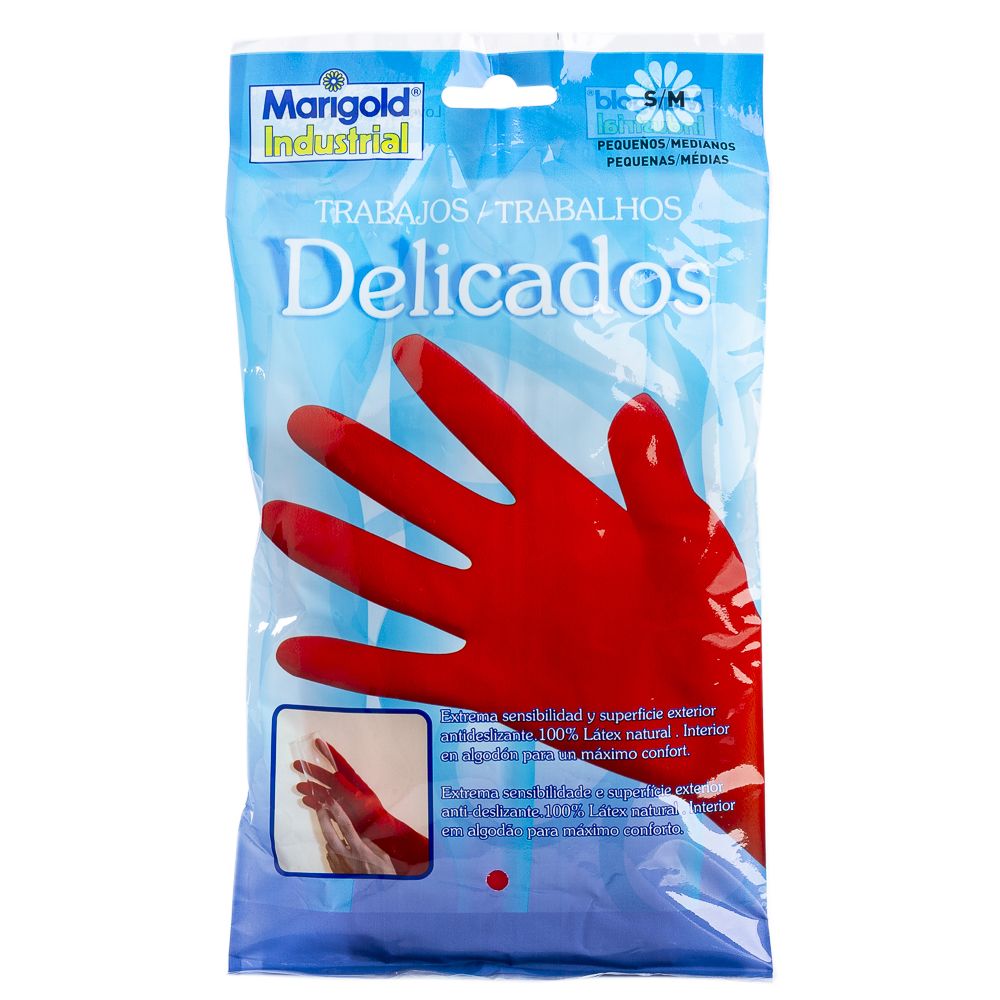  - Marigold Delicate Duty S/M Rubber Gloves