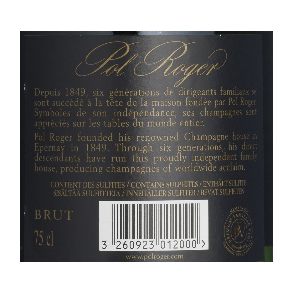  - Pol Roger Brut Champagne 75cl (2)