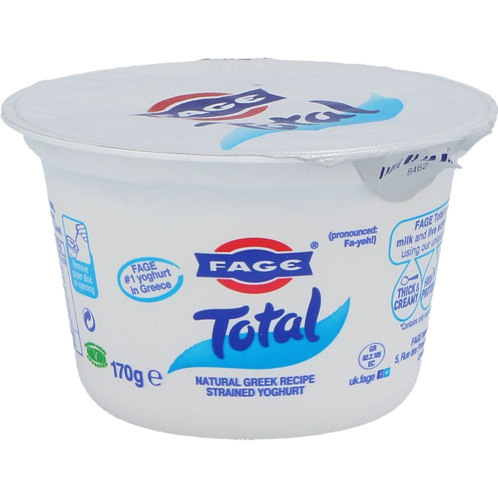  - Fage Total Greek Style Natural Yoghurt 170g (1)