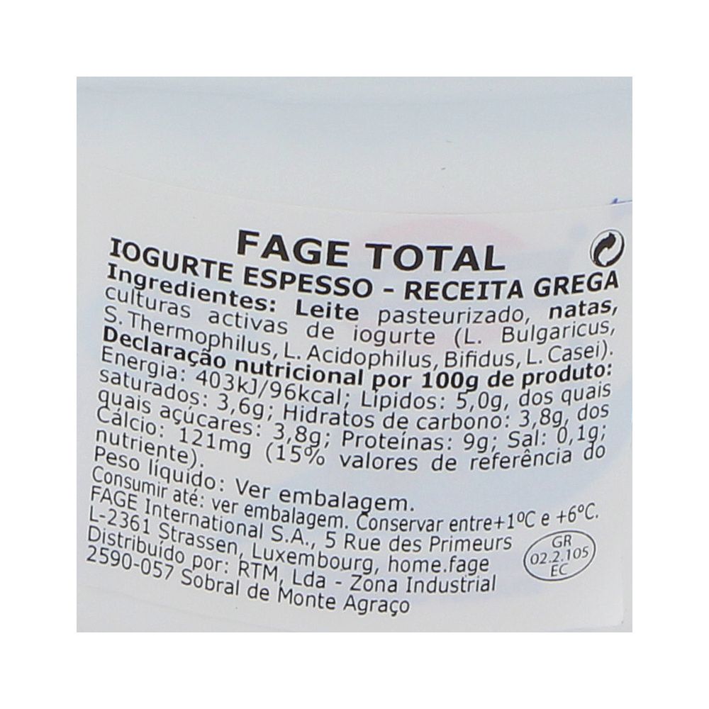  - Iogurte Estilo Grego Fage Total Natural 170g (2)