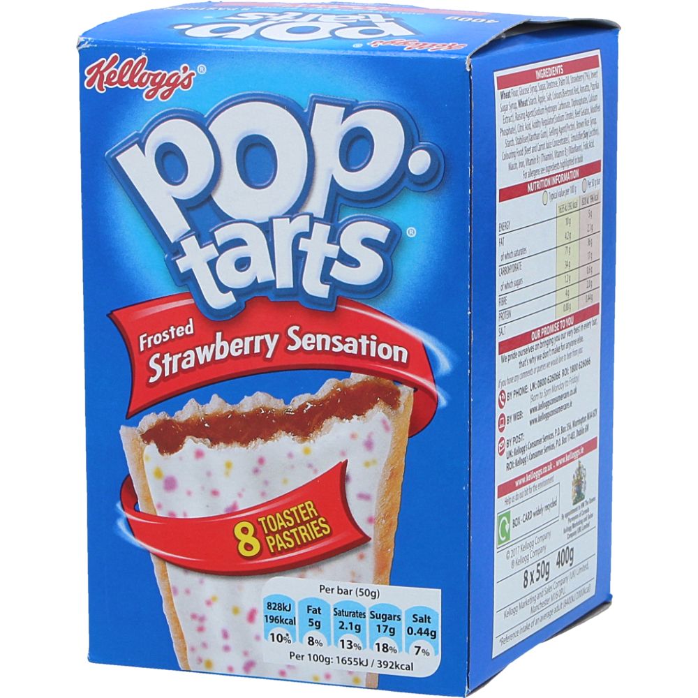  - Kellogg`s Pop Tarts Strawberry Frosting 400g (1)