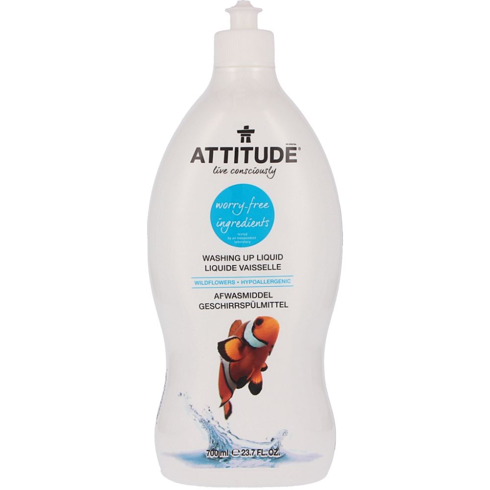  - Attitude Ecological Floral Washing Up Liquid 700 ml (1)